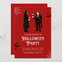 Halloween Invitation cards!