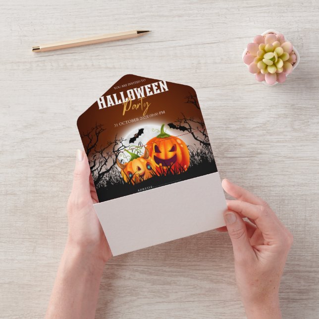 Halloween Invitation Halloween Parti 2023  (Video)