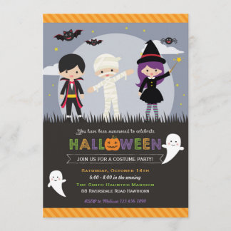 Halloween Invitation / Halloween Party Invite