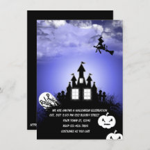 Halloween Invitation write your text