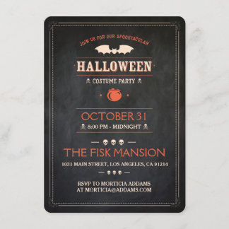 Halloween Invite: Spooktacular - Customisable Invitation