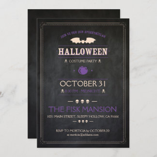 Halloween Invite: Spooktacular - Customisable Invitation
