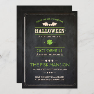 Halloween Invite: Spooktacular - Customisable Invitation