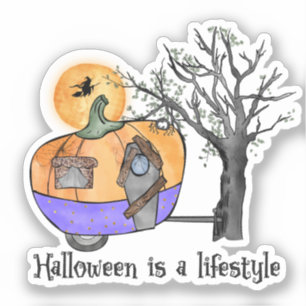 Halloween Is A Lifestyle   Camper   Trailer