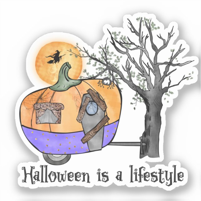 Halloween Is A Lifestyle | Camper | Trailer (Front)