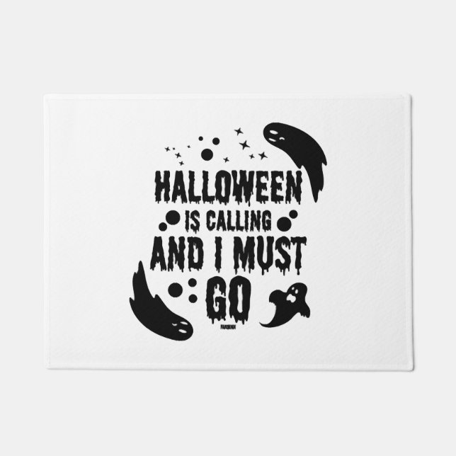 Halloween is calling doormat (Front)