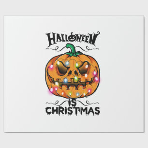 Halloween Is Christmas Wrapping Paper