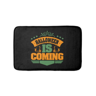 Halloween Is Coming      Bath Mat