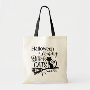 Halloween is coming Black Cats Tote Bag