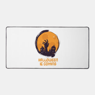 Halloween is coming  desk mat