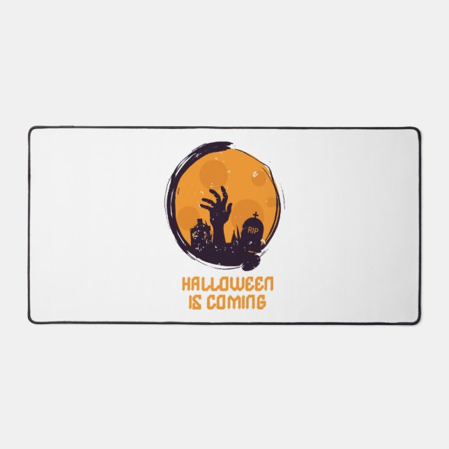 Halloween is coming  desk mat (Front)
