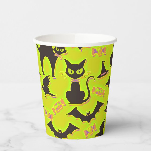 Halloween is Coming Paper Cups (Left)