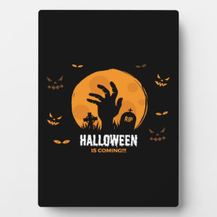 Halloween is coming   plaque