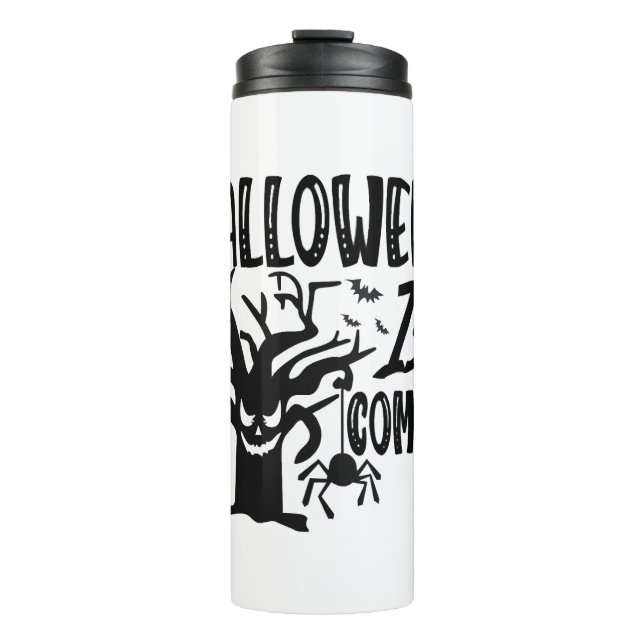 Halloween Is Coming     Thermal Tumbler (Front)