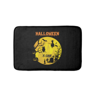 Halloween is cool Halloween funny gift Bath Mat