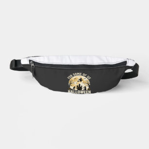 Halloween Is Everyday Haunted Moon Witch Silhouett Bum Bags
