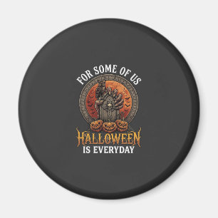 Halloween Is Everyday Monster Hand Tombstone Pumpk Magnet