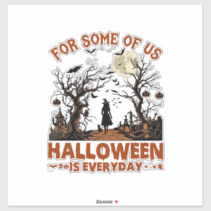 Halloween Is Everyday Witch Silhouette Full Moon G