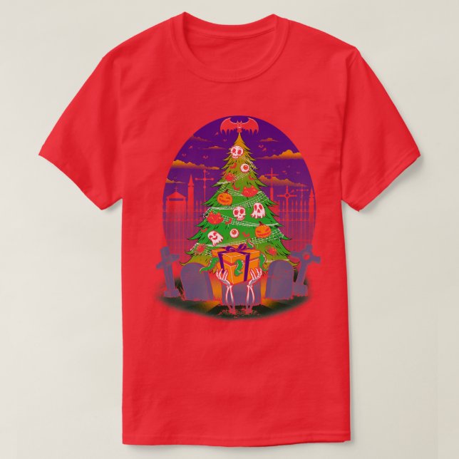 Halloween Is My Xmas Ugly Sweater by Tobe Fonseca (Design Front)