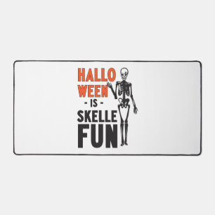 Halloween is Skellefun Desk Mat