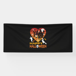 Halloween It Haunted Me Day And Night Banner