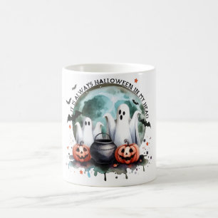 HALLOWEEN It is always Halloween in my head Coffee Mug