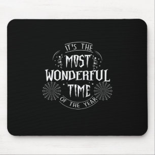 Halloween It Is The Most Wonderful Time Birthday Mouse Pad
