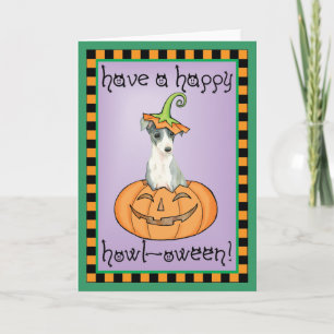 Halloween Italian Greyhound Card
