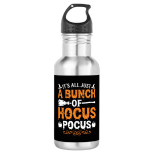 Halloween Its All Just Hocus Pocus Witch 532 Ml Water Bottle
