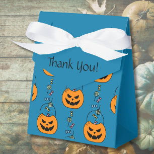 Halloween Jack-O-Lantern Boy Baby Shower Favour Box