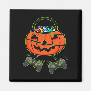 Halloween Jack O Lantern Candy Basket Controllers  Magnet