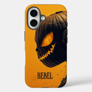 Halloween Jack o' Lantern iPhone 16 Case