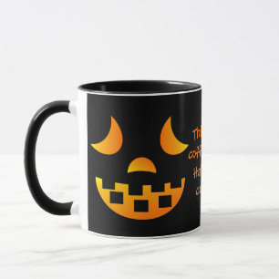 Halloween Jack-o'-lantern Face Mug