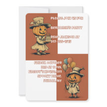 Halloween Jack o Lantern in Orange