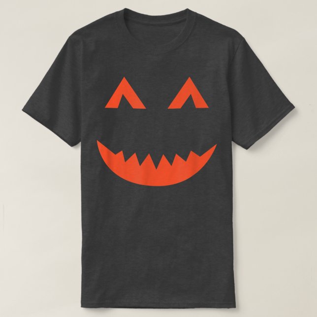 Halloween Jack O Lantern Jackolantern Cute Happy C T-Shirt (Design Front)
