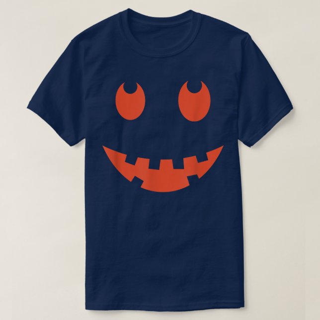 Halloween Jack O Lantern Jackolantern Funny Lazy C T-Shirt (Design Front)