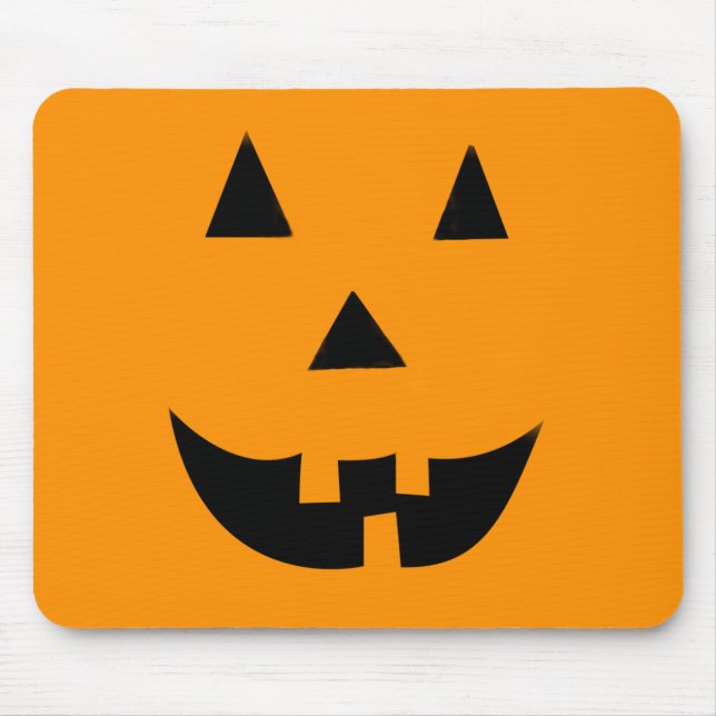 Halloween Jack O Lantern Mouse Pad (Front)