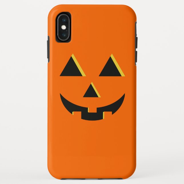 Halloween Jack-O-Lantern Phone Case (Back)