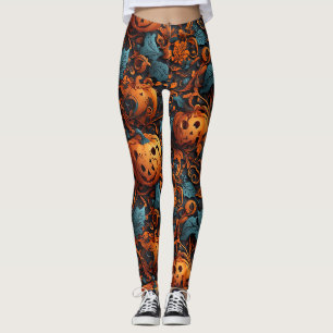 Halloween Jack o lantern Pumpkin Leggings