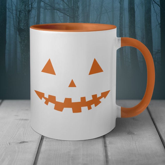 Halloween Jack O Lantern Silhouette Mug (Halloween Jack O Lantern Silhouette Mug)