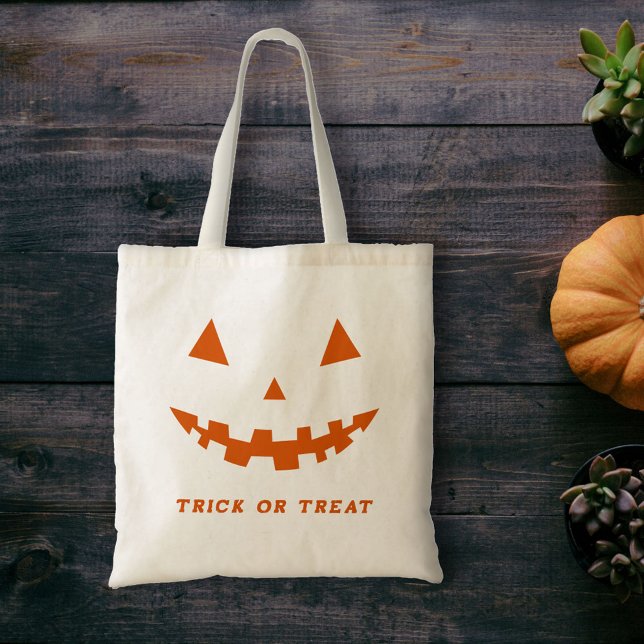 Halloween Jack O Lantern Silhouette Tote Bag (Halloween Jack O Lantern Silhouette Tote Bag)