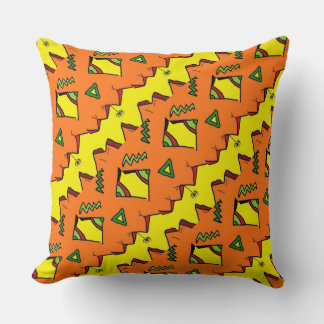Halloween Jack-O-Lantern & Spider Pillow Cotton