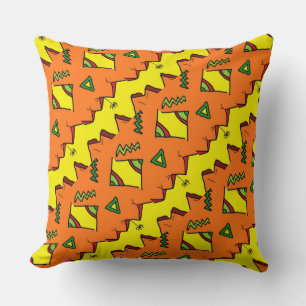 Halloween Jack-O-Lantern & Spider Pillow Polyester