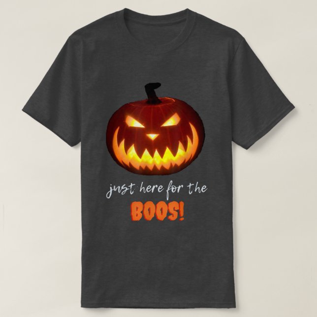 Halloween Jack O' Lantern T-Shirt (Design Front)