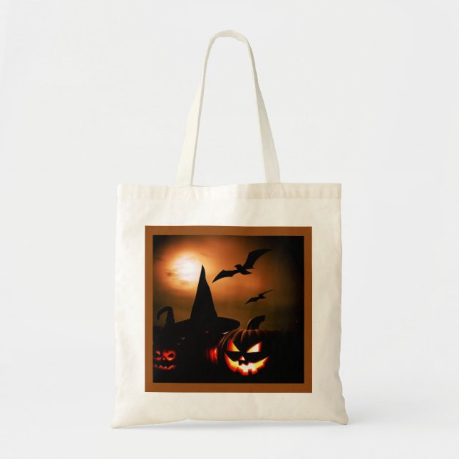 Halloween - Jack-O-Lanterns 7 Tote Bag (Front)