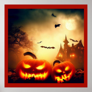Halloween - Jack-O-Lanterns 8 Poster