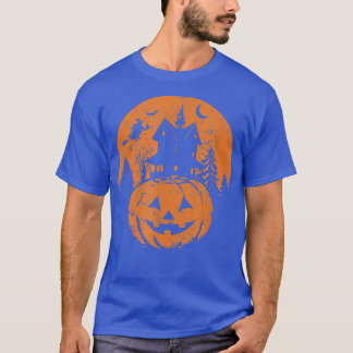 Halloween Jack oLantern JackoLantern Pumpkin Witch T-Shirt