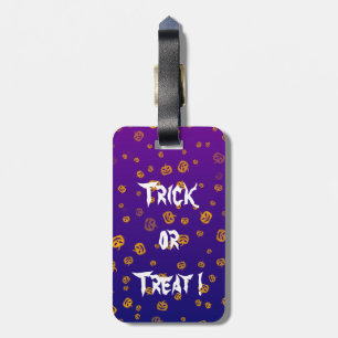 Halloween Jack Pumpkins Luggage Tag