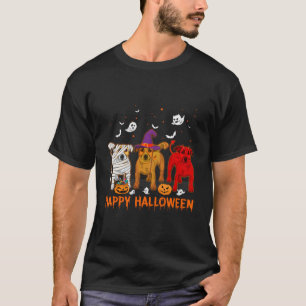 Halloween Jack Russell Witch Devil Pumpkin Jack Ru T-Shirt