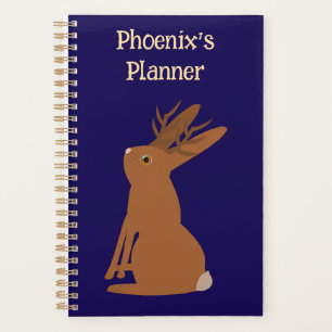 Halloween Jackalope Trick or Treat Custom Planner